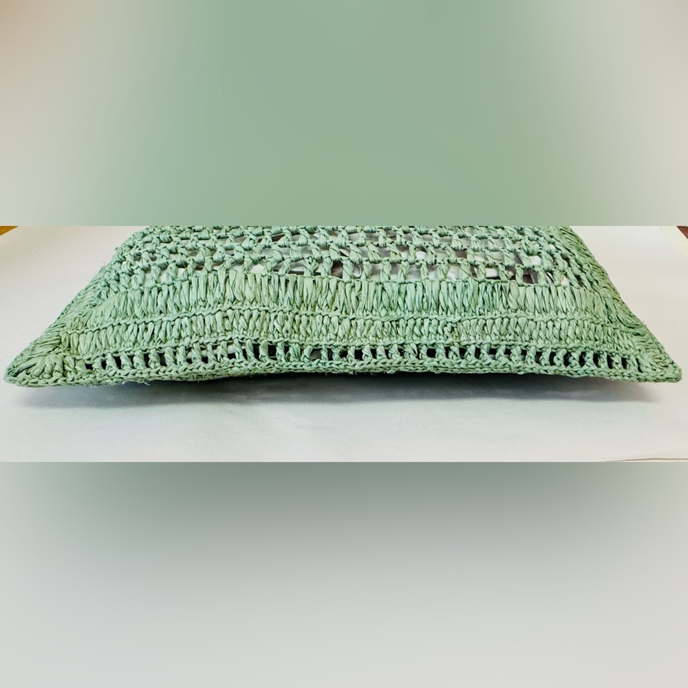 Chloe Summer Banana Tote Crochet Fabric - Picture 6 of 7